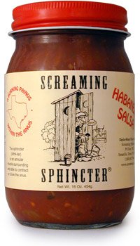 Screaming Sphincter Habanero Salsa 16 oz (not in pricelist)