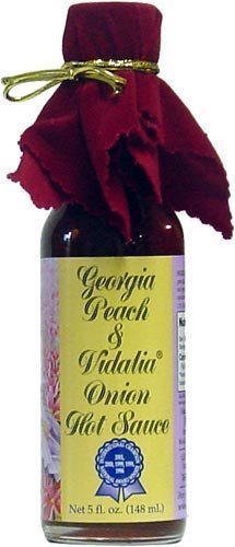 Georgia Peach And Vidalia Onion Hot Sauce 5 oz (not in pricelist)