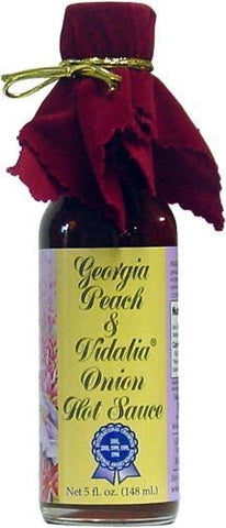 Georgia Peach And Vidalia Onion Hot Sauce 5 oz (not in pricelist)