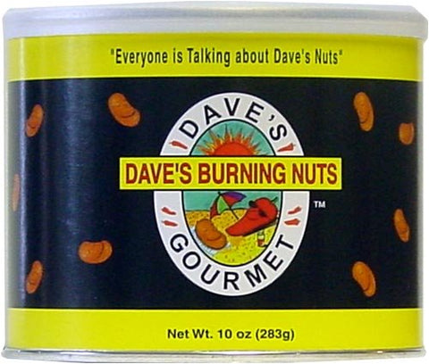 Dave's Burning Hot Nuts 10 oz