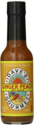 Dave's Ginger Peach Hot Sauce 5 oz  (not in pricelist)