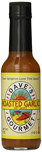 Dave's Gourmet Roasted Garlic Hot Sauce 5 oz (not in pricelist)