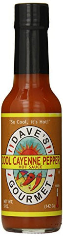 Dave's Cool Cayenne Pepper Hot Sauce 5 oz