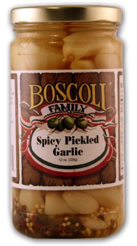Boscoli Foods Spicy Pickled Garlic 12oz