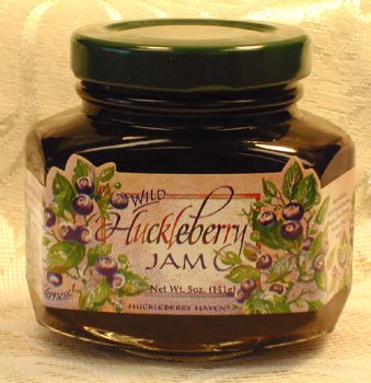 Wild Huckleberry Jam 5 oz.