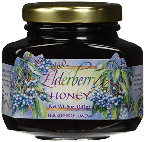 Wild Elderberry Honey 5 oz.