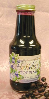 Wild Huckleberry Topping 12 oz.