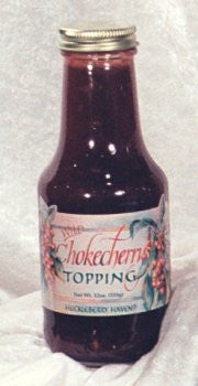 Wild Chokecherry Topping 12 oz.