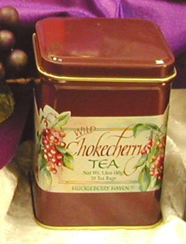 Wild Chokecherry Tea Tin 20 bags