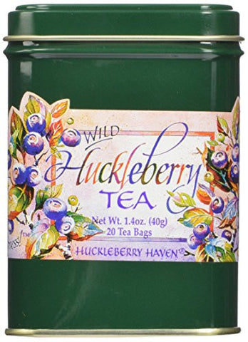 Wild Huckleberry Tea Tin 20 bags