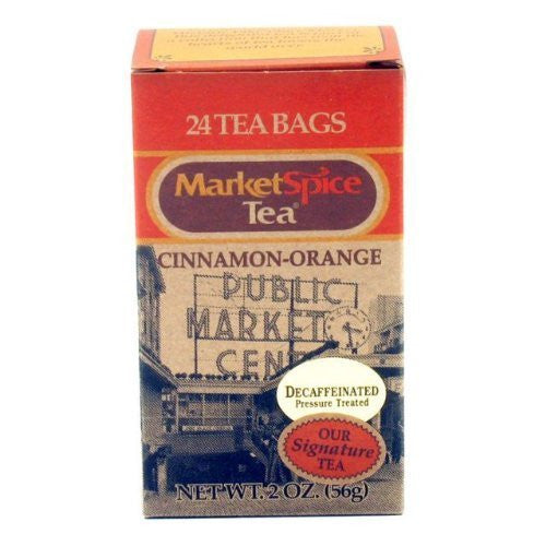 Decaffeinated Black Teabags Cinn-Orange, 24 teabags