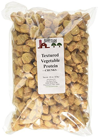 TVP or Textured Vegetable Protein, 1lb.