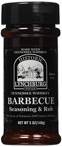 Historic Lynchburg Tennessee Whiskey Barbecue Seasoning & Rub 5 oz