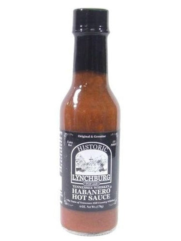 Historic Lynchburg Tennessee Whiskey Habanero Hot Sauce 5 oz