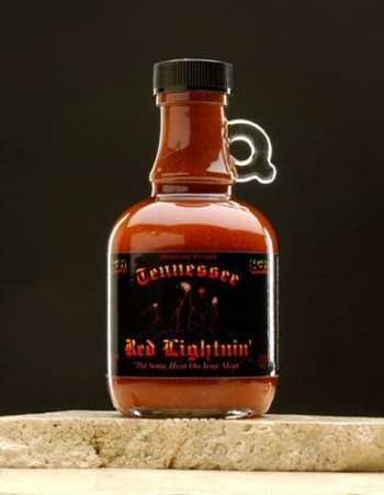 Tennessee Red Lightnin' Hot Chili Hot Sauce 8.5 oz (not in pricelist)