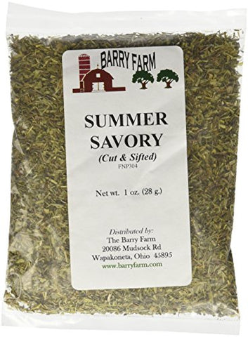 Summer Savory Leaf, C/S, 1 oz. bag