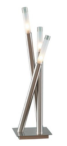 Icicle Table Lamp Brushed Nickel