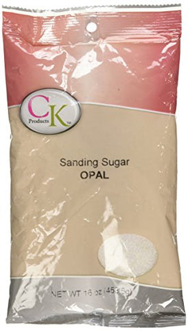 Celebakes Opal Sanding Sugar, 16 oz
