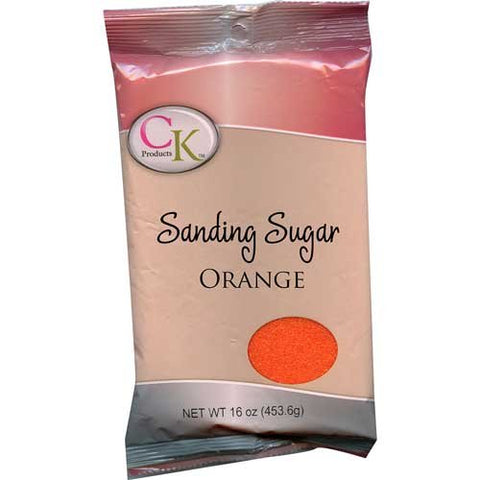 Orange Sanding Sugar 16 oz