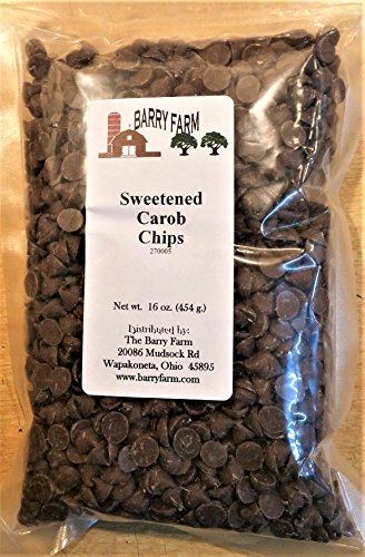 Sweetened Carob Chips, 1 lb