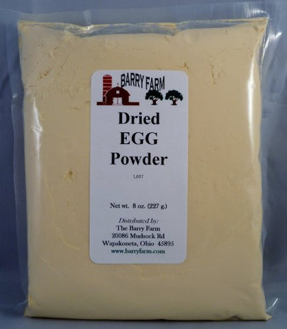 Whole Dried Egg Powder	8 oz bag