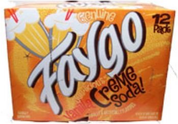 Faygo Creme Soda Can 12 Oz