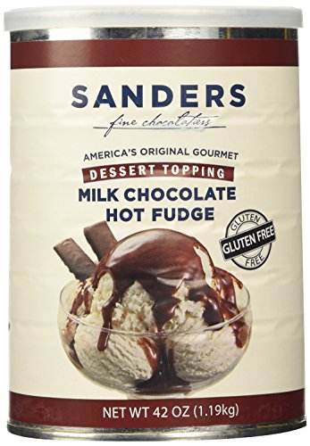Dessert Toppings, Milk Chocolate Hot Fudge Topping, 42 oz Tin