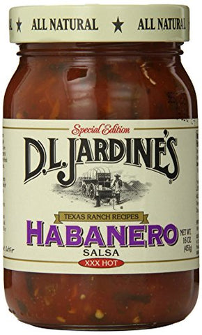 D.L. Jardine's Habanero Salsa, XXX Hot 16 oz