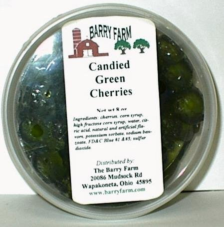 Candied Green Cherries,
Whole 8 oz
