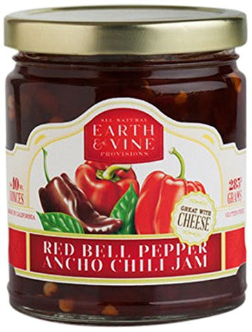 10 OZ. RED BELL PEPPER & ANCHO CHILI JAM