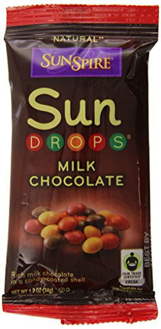 Sundrops Plain Chocolate 1.19 OZ (Pack of 12)