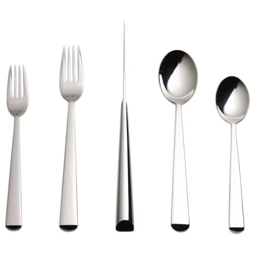 Nambe Spinnaker Flatware - 5 Piece Place Setting