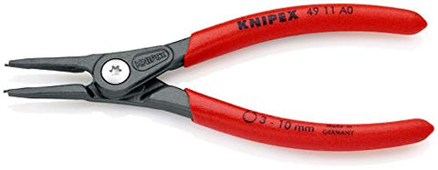 Precision Circlip Pliers, External, Straight, 1/8"-25/64" Shaft Dia.