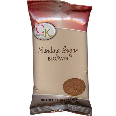 Brown Sanding Sugar 16 oz