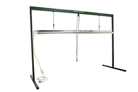 HYDROFARM JSV4 JUMP START GROW LIGHT SYSTEM W/STAND, FIXTURE, 48"