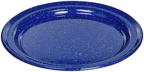 ENAMEL 10.375" PLATE BLUE
