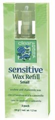 Sensitive Wax Refills, Small (Face) Sensitive Wax