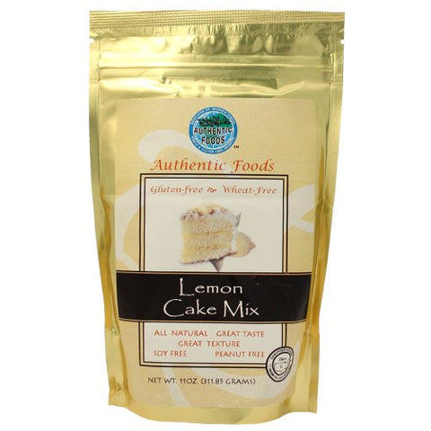 Authentic Foods Lemon Cake Mix