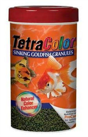 Tetra 3.52oz Color Fin Sink Granule