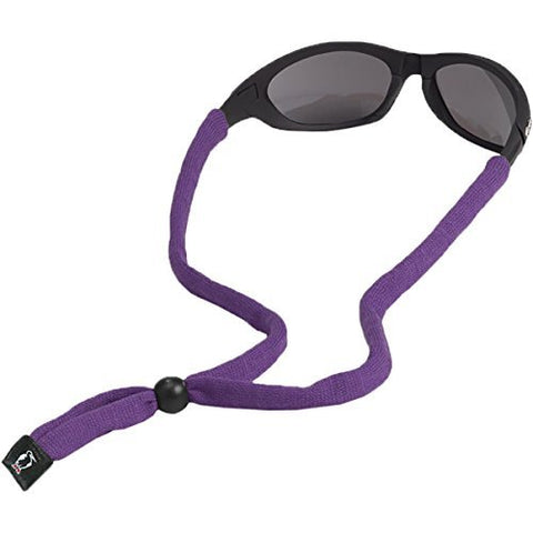 Eyewear Retainers, Original Cotton Standard End,  Purple