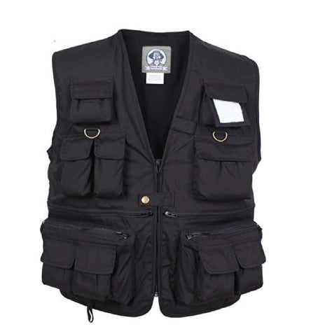 Uncle Milty Black Travel Vest - Small