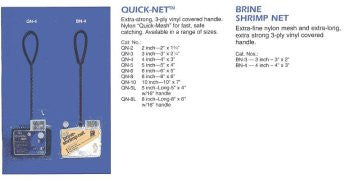 Quick-Net-Aquarium Net, 10 inch - 10" x7"