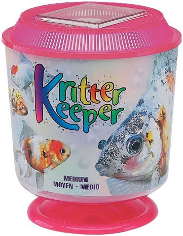 Lees Round Kritter Keeper, Medium (random color)