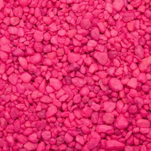ESTES COMPANY INC. PERMAGLO GRAVEL, 5 POUND-PINK