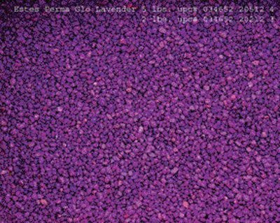ESTES COMPANY INC. PERMAGLO GRAVEL, 5 POUND-LAVENDER
