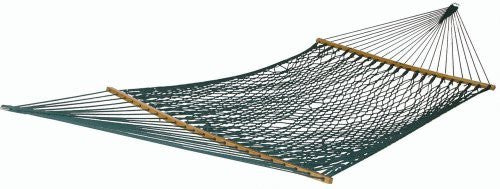 Large Original DuraCord Rope Hammock - Green