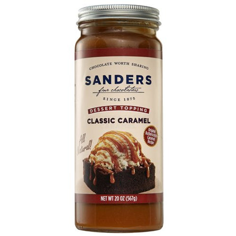 Dessert Toppings, Classic Caramel Topping, Original Butterscotch Caramel, 20 oz Jar