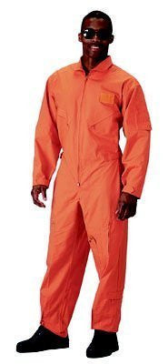 Orange Flightsuit - Extra Large