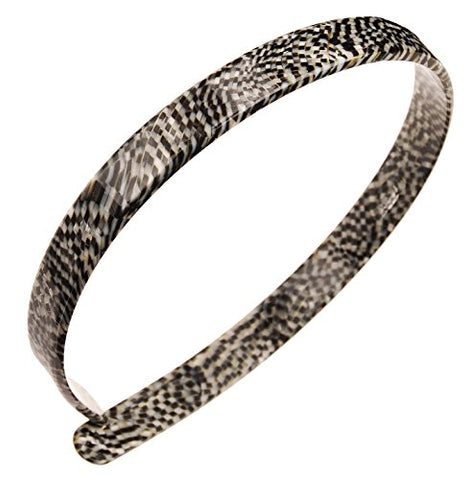 1/2" Ultracomfort Headband - Opera Silver