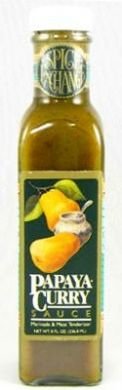 Papaya Curry Marinade and Meat Tenderizer Sauce 8 oz (not in pricelist)